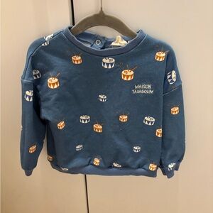 Maison tadaboum - toddler Kids sweatshirt French cotton 2T 24 months